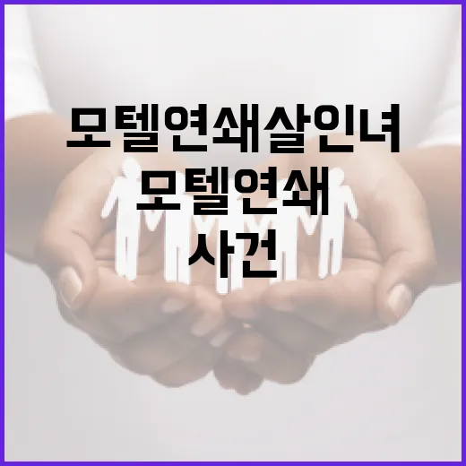 모텔 연쇄살인녀 사건을 이해하는 방법 - 요약