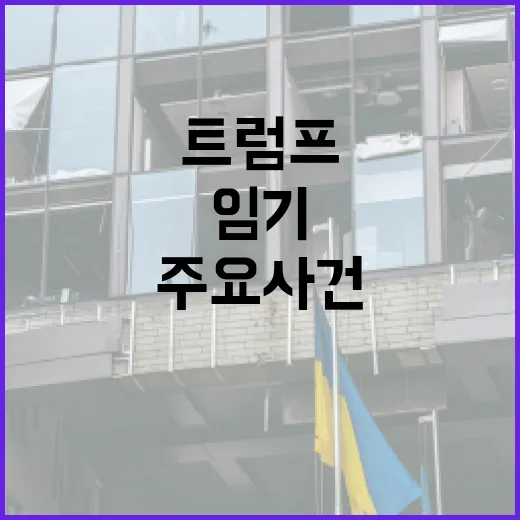 트럼프 임기 동안 일어난 주요 사건 이해하기 - 요약