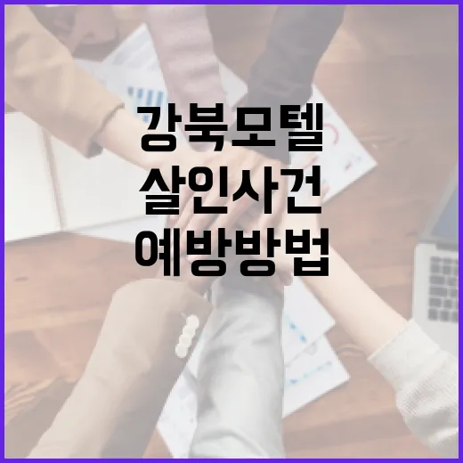 강북 모텔 살인 사건 이해하기: 사건 배경과 예방 방법 - 요약