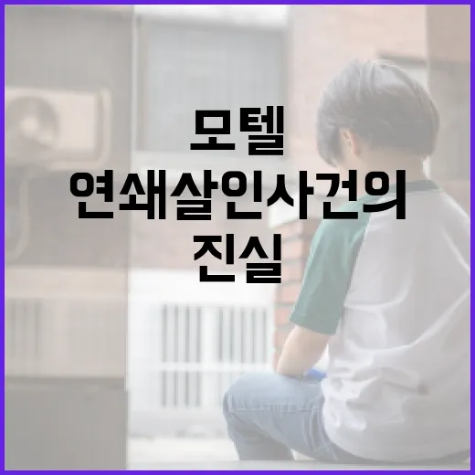 모텔 연쇄살인 사건의 진실을 밝히는 방법 - 요약