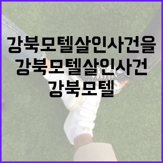 강북 모텔 살인 사건을 이해하는 방법 - 요약