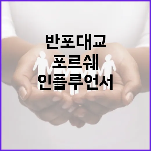 반포대교에서 포르쉐와 함께 인플루언서 되는 방법 - 요약