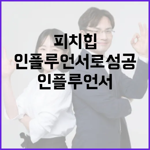 피치힙 인플루언서로 성공하는 방법 - 요약