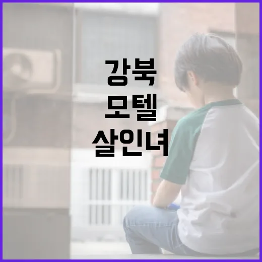 강북 모텔 살인녀 사건을 이해하는 방법 - 요약