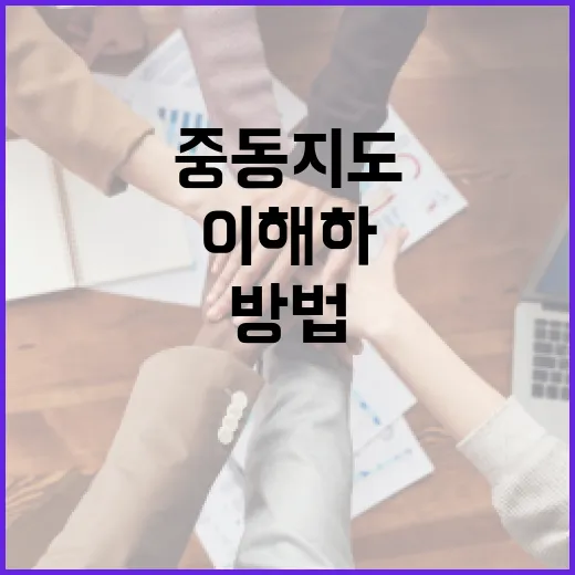 중동지도를 이해하는 방법 - 요약