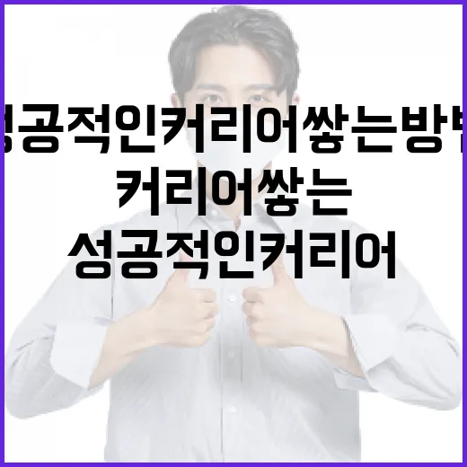 김종윤을 통해 배우는 성공적인 커리어 쌓는 방법 - 요약