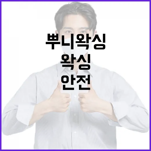뿌니왁싱을 안전하게 하는 방법 - 요약