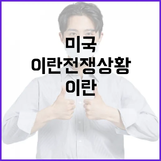 미국-이란 전쟁 상황을 이해하고 대처하는 방법 - 요약
