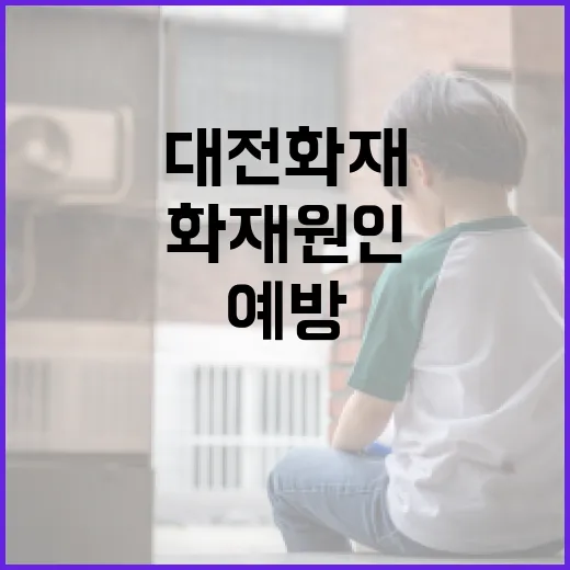 대전 화재 원인을 이해하고 예방하는 방법 - 요약