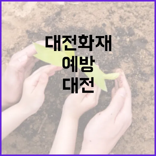 대전 화재를 예방하는 방법 - 요약