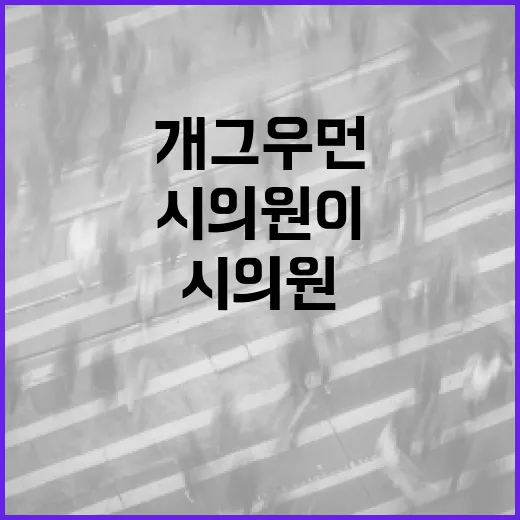 개그우먼 시의원이 되는 방법: 웃음과 정치의 공통점 - 요약