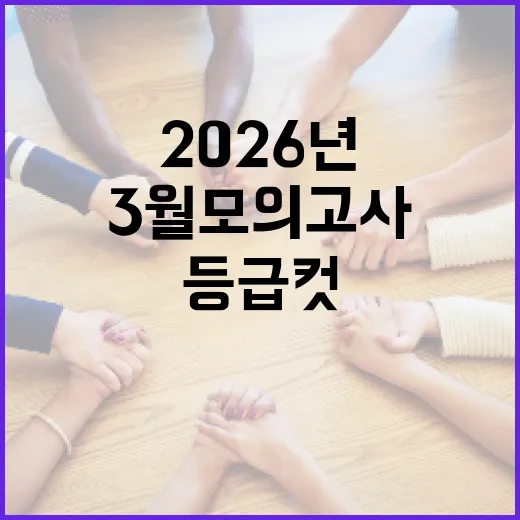 2026년 고1 3월 모의고사 등급컷 이해하는 방법 - 요약
