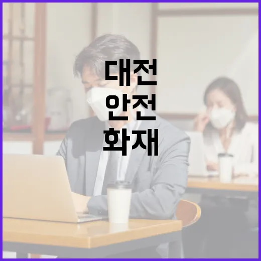 대전화재로부터 안전하게 지내는 법 - 요약