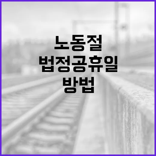 노동절을 법정공휴일로 즐기는 방법 - 요약