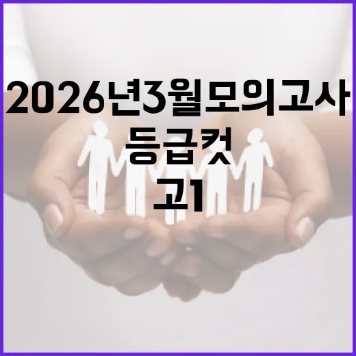 2026년 3월 모의고사 고1 등급컷을 이해하는 방법 - 요약
