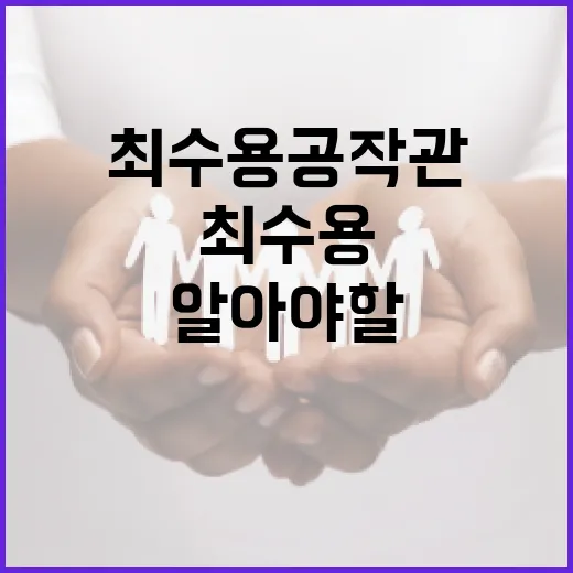 최수용 공작관에 대해 알아야 할 모든 것 - 요약