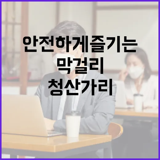 청산가리 막걸리를 안전하게 즐기는 방법 - 요약