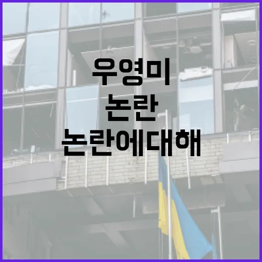 우영미 논란에 대해 알아보는 방법 - 요약