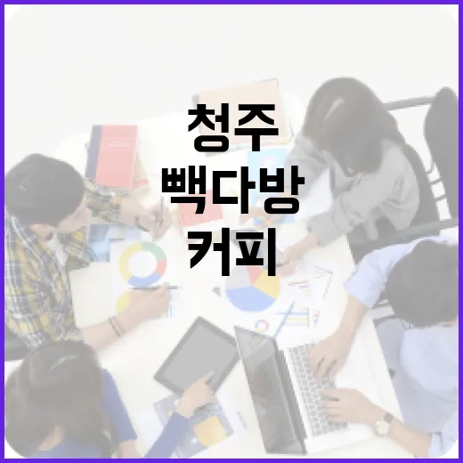 청주 빽다방에서 커피를 즐기려면 이렇게 하세요! - 요약