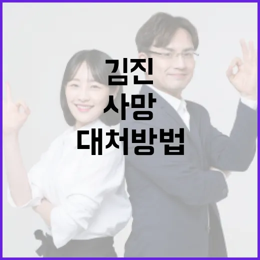 김진 사망 소식에 대한 이해와 대처 방법 - 요약