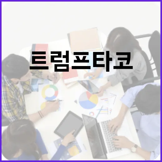 트럼프 타코의 뜻과 만드는 방법 - 요약