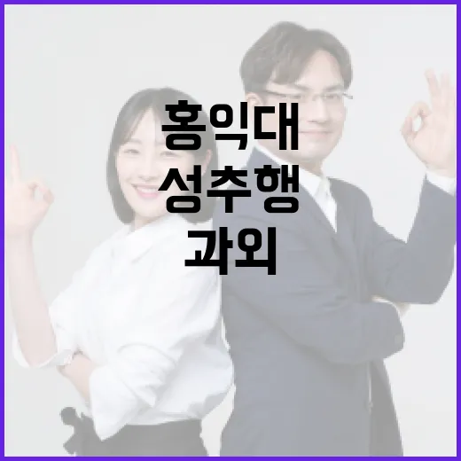 홍익대 과외 성추행 사건을 예방하는 방법 - 요약