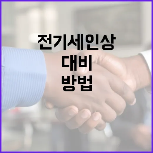 전기세 인상에 대비하는 방법 - 요약