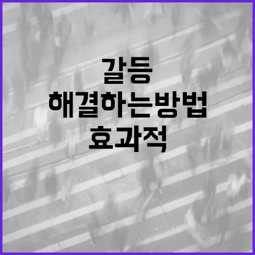 양아치와의 갈등을 효과적으로 해결하는 방법 - 요약