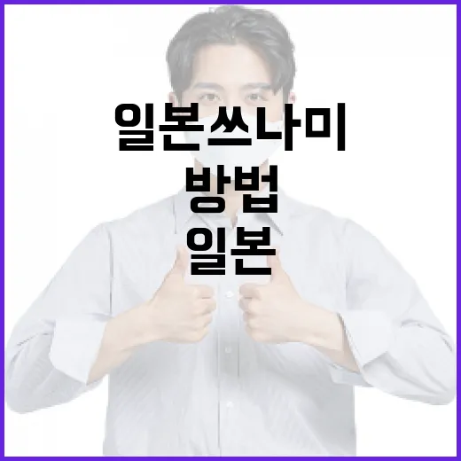 일본 쓰나미에 대비하는 방법 - 요약
