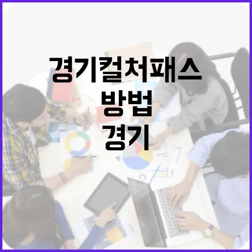 경기컬처패스를 최대한 활용하는 방법 - 요약