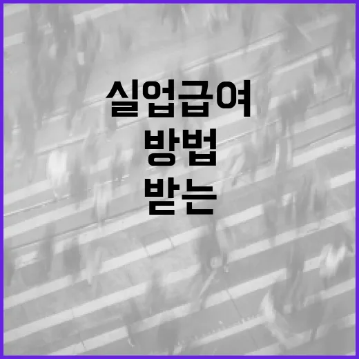 실업급여 조건 이해하고 받는 방법 - 요약