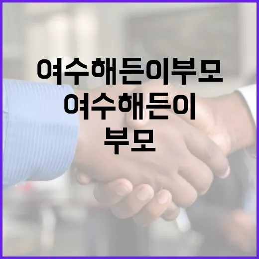 여수 해든이 부모들을 위한 완벽 가이드 - 요약