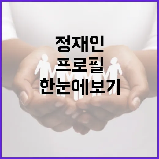 정재인 프로필 알아보기: 그녀의 매력과 경력 한눈에 보기 - 요약