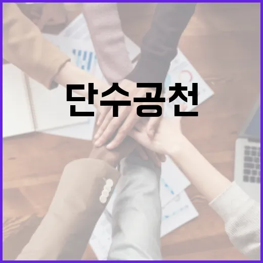 단수공천의 뜻과 그 중요성을 이해하는 방법 - 요약