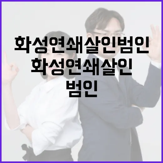 화성 연쇄살인범인에 대해 알아야 할 모든 것 - 요약