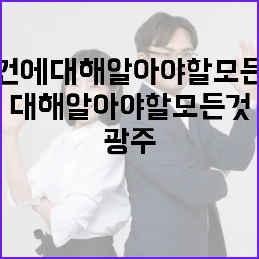 광주 살인 사건에 대해 알아야 할 모든 것 - 요약