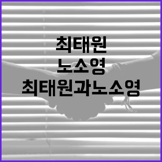 최태원과 노소영의 이야기를 이해하는 방법 - 요약