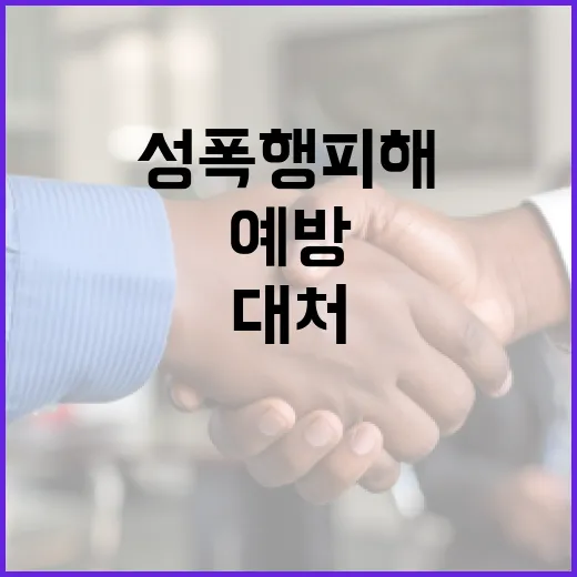 성폭행 피해를 예방하고 대처하는 방법 - 요약