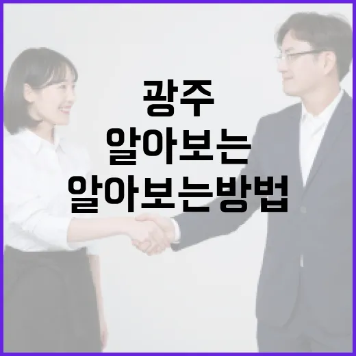광주 장윤기에 대해 알아보는 방법 - 요약