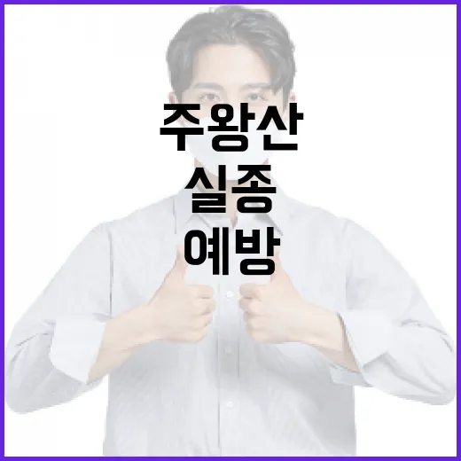 주왕산에서 실종을 예방하는 방법 - 요약