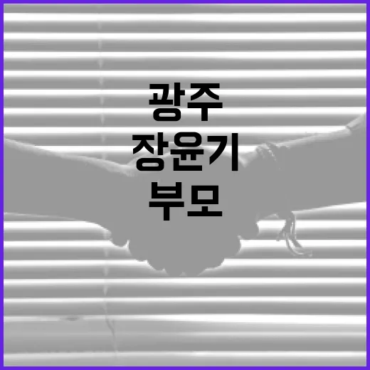 광주에서 장윤기의 부모님을 이해하는 방법 - 요약