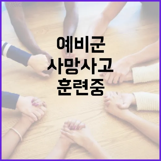 예비군 훈련 중 사망 사고를 예방하는 방법 - 요약
