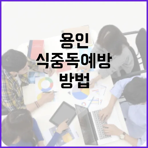 용인에서 식중독 예방하는 방법 - 요약
