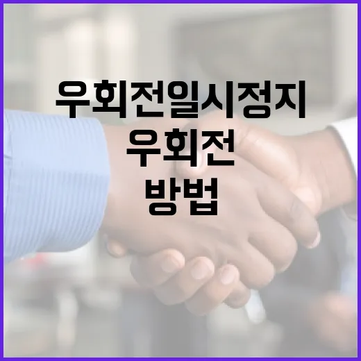 우회전 일시정지를 올바르게 수행하는 방법 - 요약