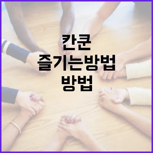 정원오 칸쿤을 완벽하게 즐기는 방법 - 요약