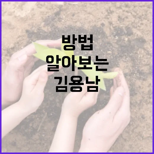 김용남 부인에 대해 알아보는 방법 - 요약