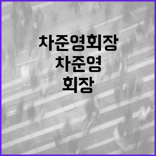 차준영 회장의 리더십 스타일과 성공 비결 - 요약