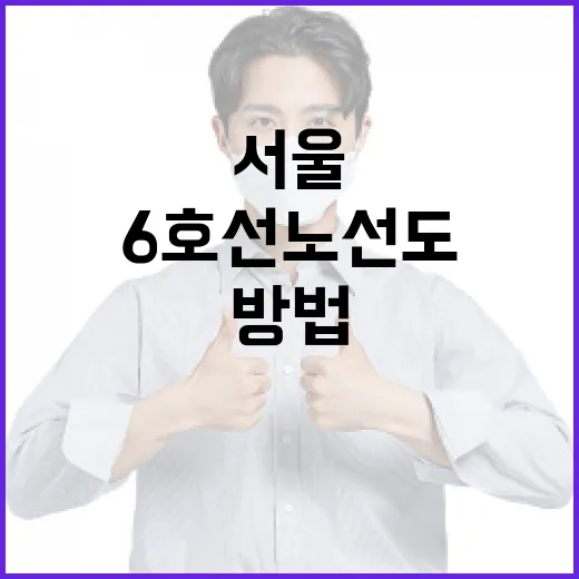 서울 6호선 노선도, 알차게 활용하는 방법 - 요약