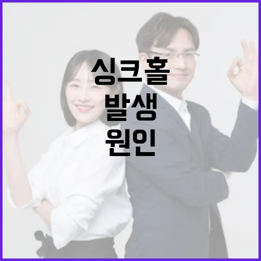 의정부 싱크홀에 대한 모든 것: 발생 원인과 대처 방법 - 요약
