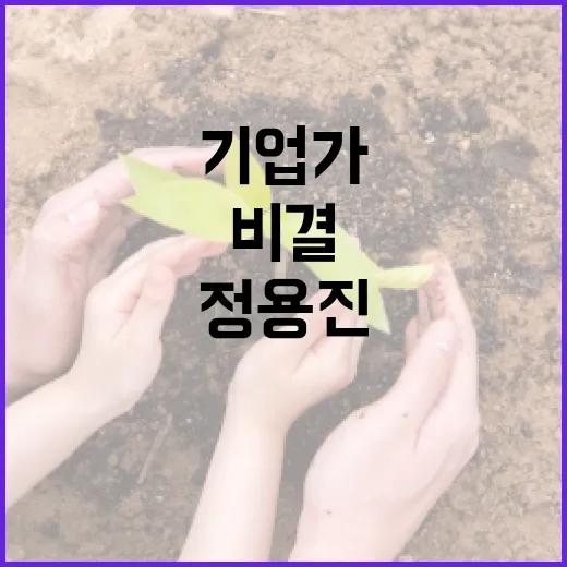 정용진의 비결: 성공적인 기업가가 되는 방법 - 요약